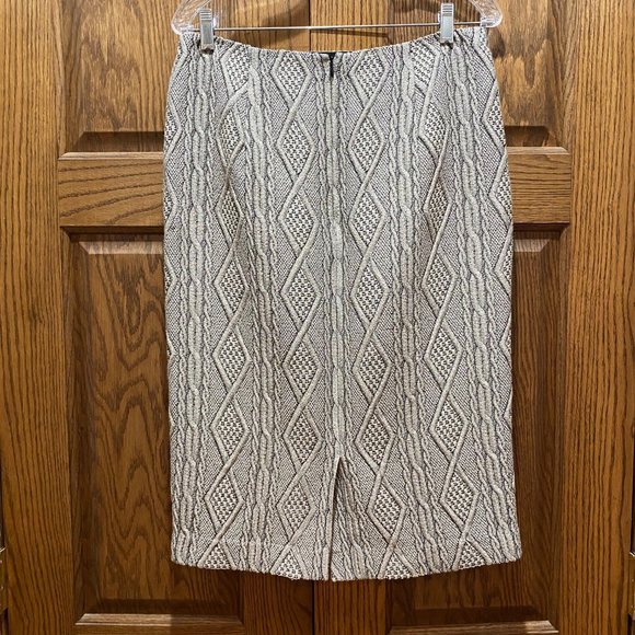 Tibi Pencil Skirt with Raised Pattern - Picture 2 of 7